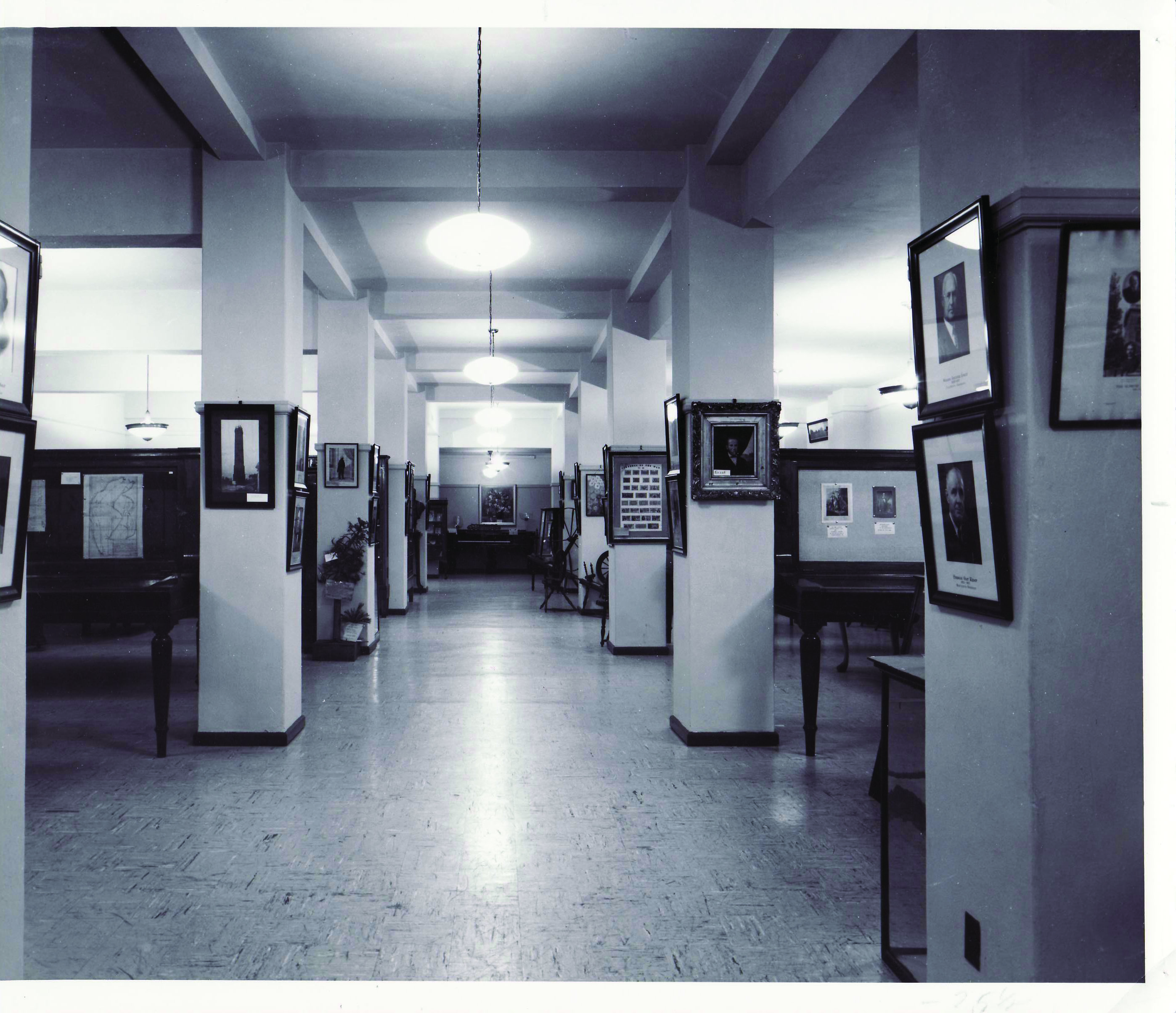 State Museum in Capitol Building, ca. 1960s-1970s photographed by Dave Cruise