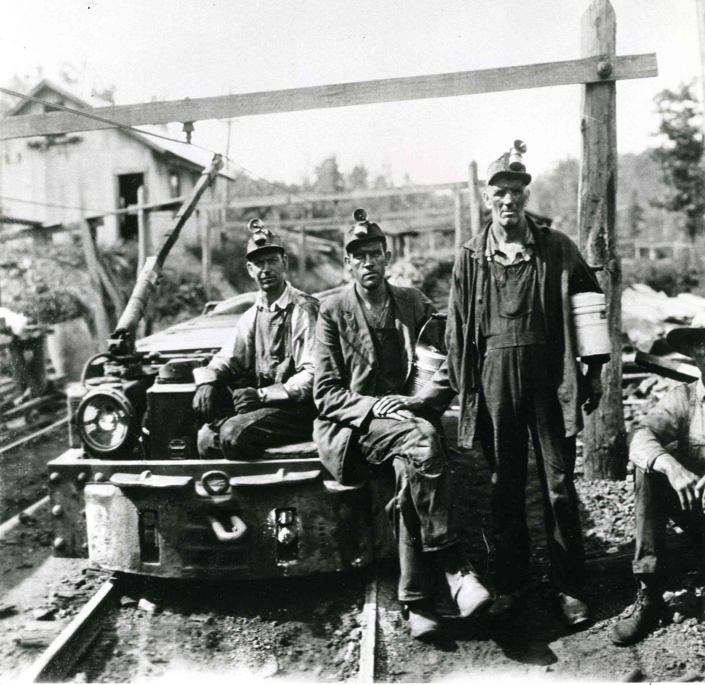 Miners at Clifftop