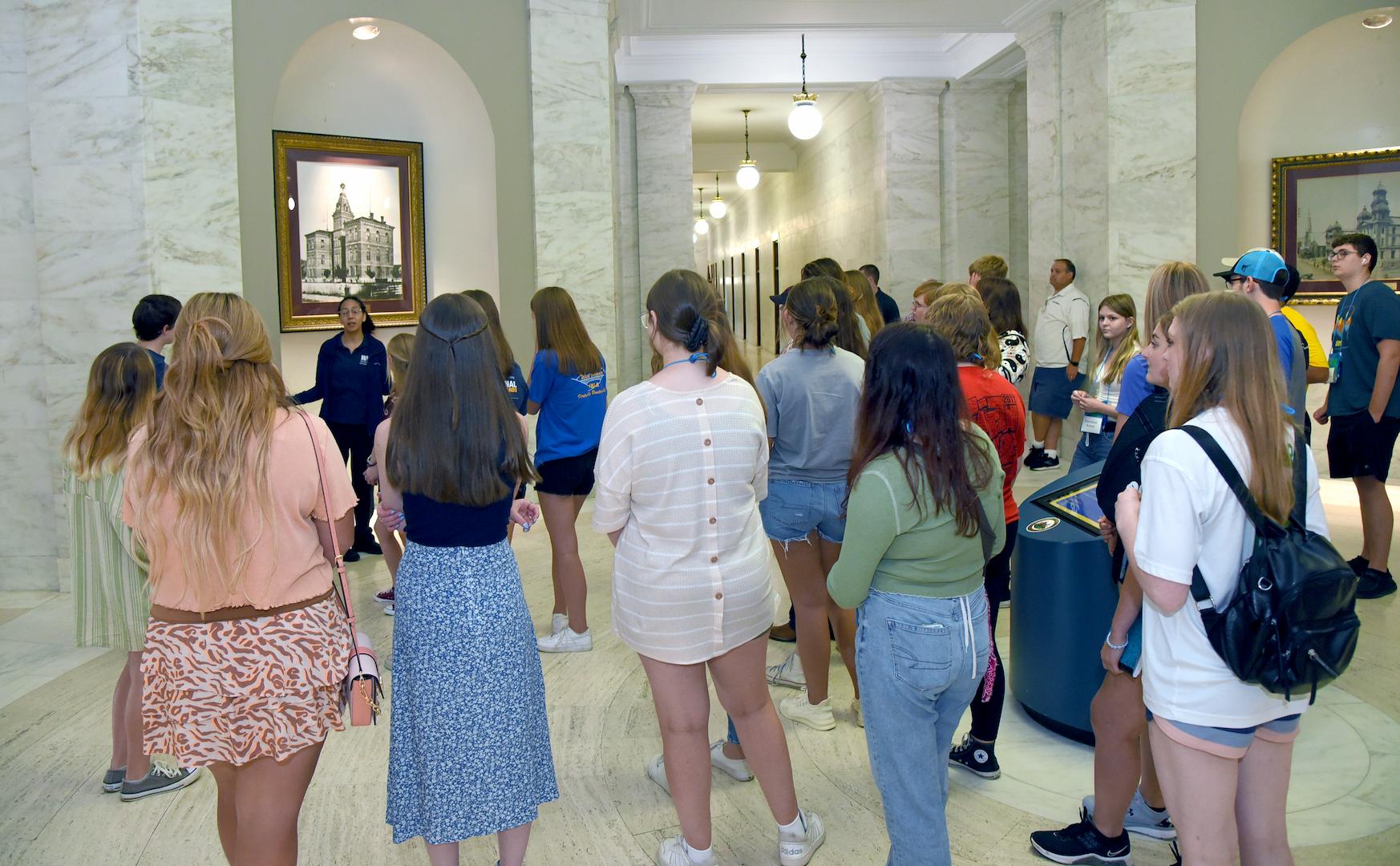 Capitol tour group