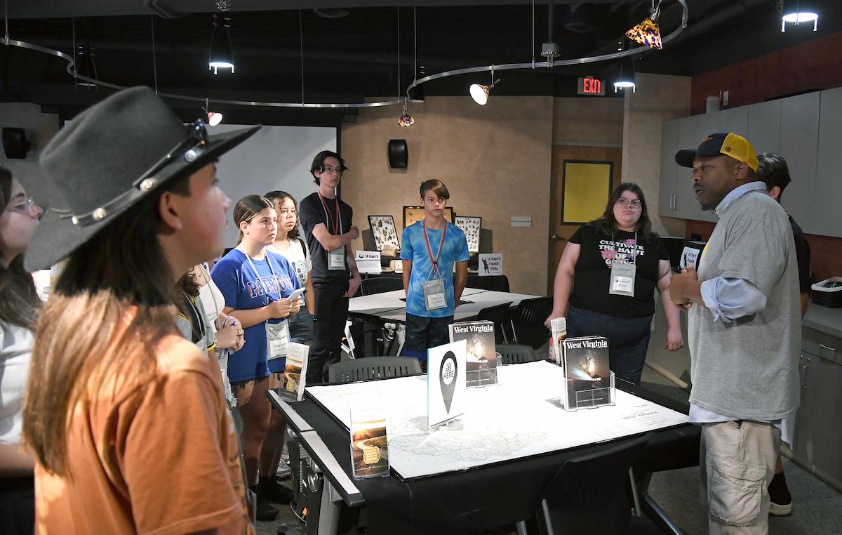 Students in the Education Room